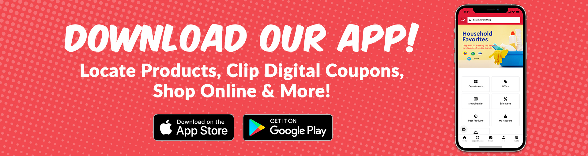 Kiwi, Shop Online, Shopping List, Digital Coupons